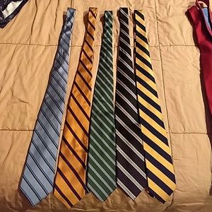 Set of 5 stripped Brooks brother's ties